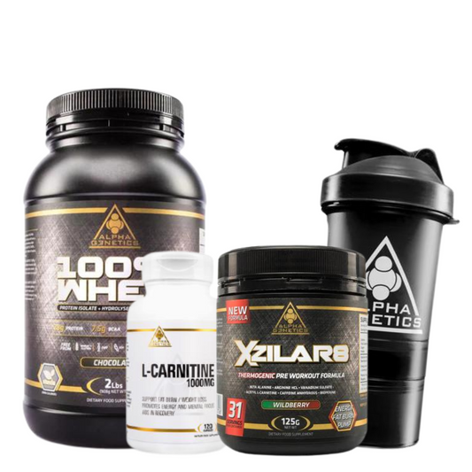 Ultra Slim & Burn Bundle with 100% Whey Protein, Thermogenic Pre-Workout, and L-Carnitine Capsules for Fitness in Australia