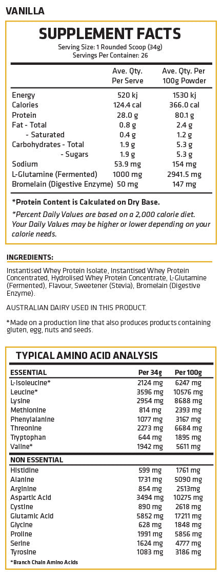 Fuel Your Performance with 2lb 100% Whey Protein Isolate
