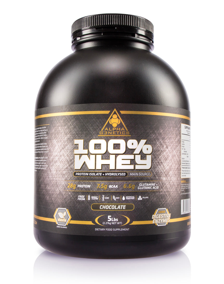 Alpha Genetics 5lbs 100% Whey Protein Isolate Hydrolyse